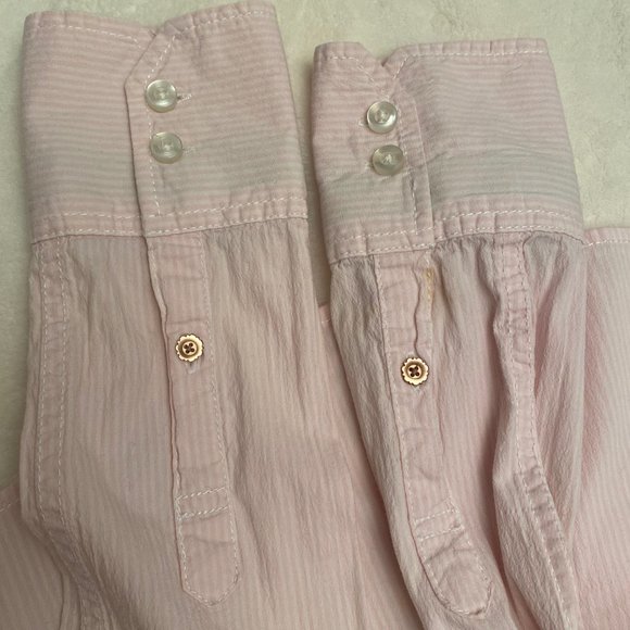 Rubbish Pale Pink Stripped Shirt - Picture 4 of 7